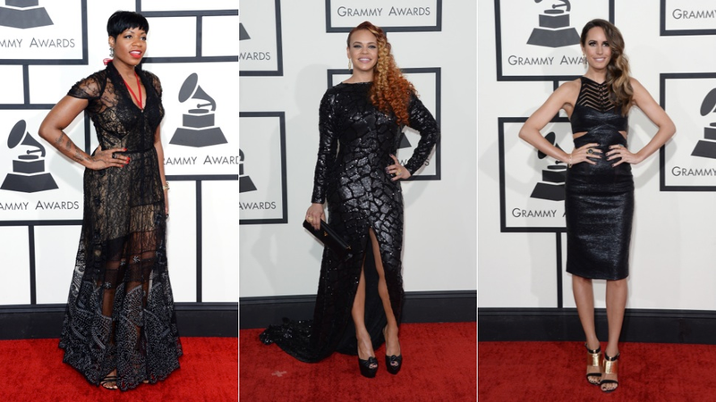 Illustration for article titled Sheers, Sparkles and Slinky Gowns at the Grammys Red Carpet